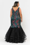 PCW1072 Sequin Mermaid Dress